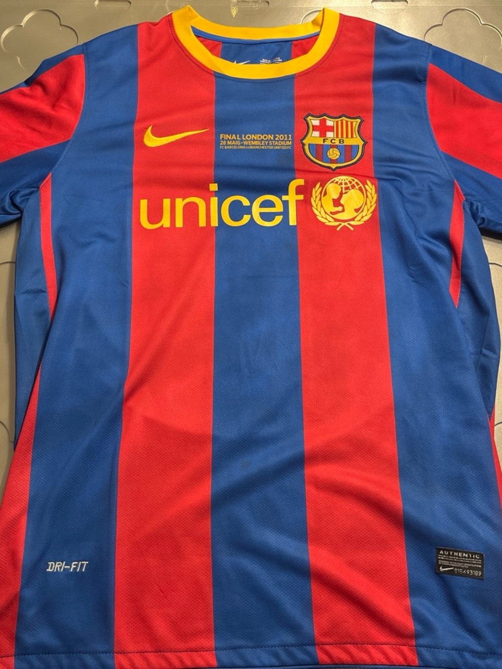 Messi Unicef Barcelona Jersey
